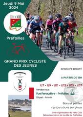 Préfailles Grand Prix Cycliste Des Jeunes 9 mai 2024 affiche